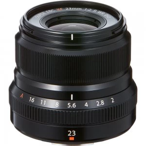 Fujifilm XF 23mm f2 R WR Lens Black