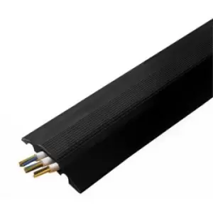 Vulcascot Cable bridge 26302133 Rubber Black No. of channels: 1 9000 mm Content: