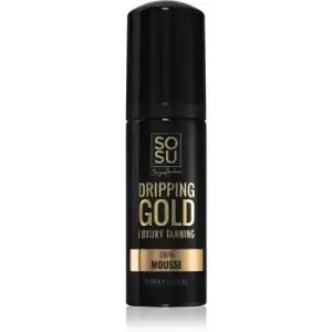 SOSU by Suzanne Jackson Dripping Gold Luxury Mousse Dark self-tanning mousse for deeper tan 150ml