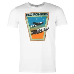 Official Foo Fighters T Shirt - White