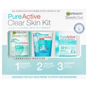 Pure Active Anti Blemish 3 Step Regime Kit Oily Skin