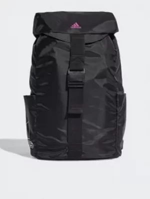adidas Canvas Sport Backpack, Black/Pink, Women
