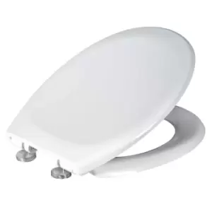 Showerdrape Duo Two Button Release Soft Close Toilet Seat