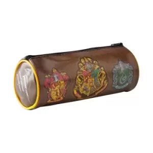 Harry Potter Barrel Pencil Case (One Size) (Multicoloured)