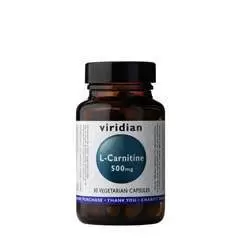 Viridian L-Carnitine 500mg 30 Capsules