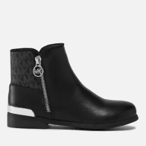 Michael Kors Girls Emma Theodora Faux Leather Ankle Boots - UK 2.5 Kids