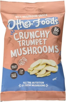 Other Foods Crunchy Trumpet Mushroom Chips - 40g x 6