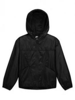 Boys, Nike Older Essential Jacket - Black, Size S, 8-10 Years
