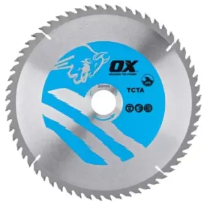 OX Aluminium/Plastic/Laminate Circular Saw Blade 184 x 20 x 2.2mm - 48 Teeth TCG (1 Pack)