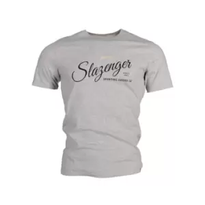 Slazenger 1881 Ville T Shirt - Grey