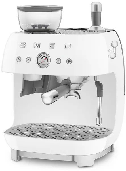 Smeg 50's Style EGF03WHUK Espresso Coffee Machine - White