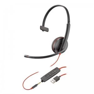 Poly Blackwire C3210 Monaural Headset