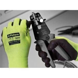 Polyco Matrix MGP09 Size 9 Seamless Knitted Gloves Polyurethane Palm