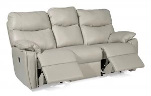 G Plan Henley Leather 3 Seater Power Recliner Double