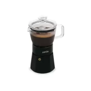 La Cafetiere - La Cafetiere Glass Espresso Maker 6 Cup Black