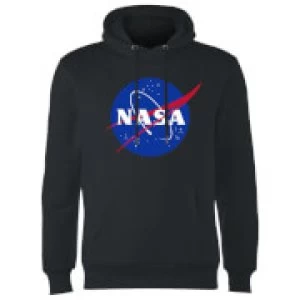 NASA Logo Insignia Hoodie - Black - S