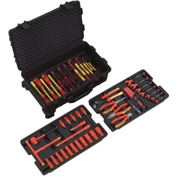 AK7938 1000V Insulated Tool Kit 3/8Sq Drive 50pc - Sealey