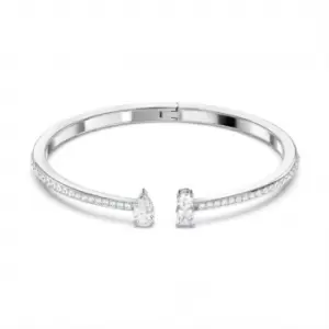 Attract Cuff White Rhodium Plated Bracelet 5556912