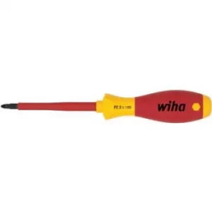 Wiha 324 00879 VDE Pillips screwdriver PZ 2 Blade length: 100 mm DIN ISO 8764, DIN EN 60900