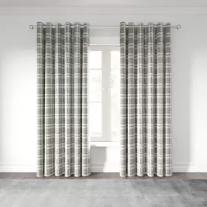 Helena Springfield Harriet Lined Curtains 90" x 72", Mocha