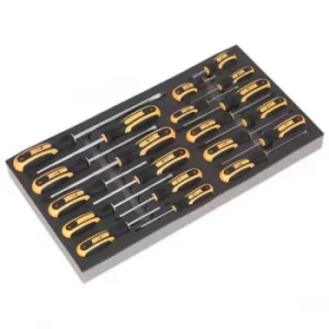 Siegen S01127 Tool Tray with Screwdriver Set 20pc