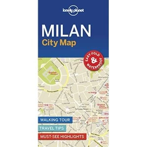 Lonely Planet Milan City Map Sheet map, folded 2018