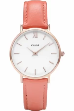 Ladies Cluse Minuit Limited Edition Flamingo Pink Watch CL30045