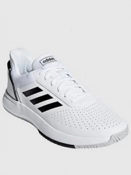adidas Courtsmash - White/Black, Size 6, Men