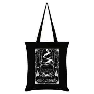 Deadly Tarot The Cauldron Tote Bag (One Size) (Black/White)