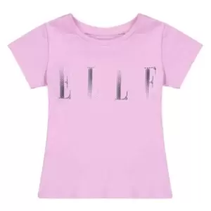 Elle Elle Fitted Short Sleeve T-Shirt Infant Girls - Pink