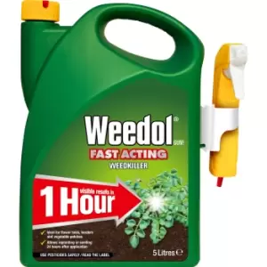 Weedol Gun Ready-To-Use Fast Act Weedkiller 3L - wilko - Garden & Outdoor