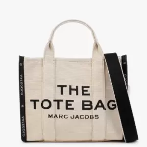 Marc Jacobs Womens The Jacquard Small Traveler Warm Sand Tote Bag In Beige