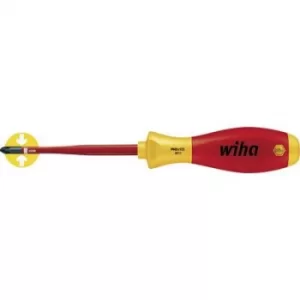 Wiha 3241 SF SLIM-LINE 35395 VDE Pillips screwdriver PZ 1 Blade length: 80 mm DIN ISO 8764