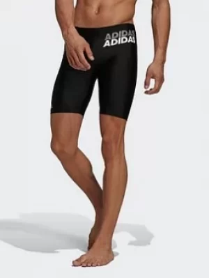 adidas Lineage Swim Jammers, Black/White, Size S, Men