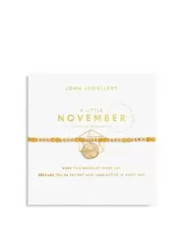 Joma Jewellery A Little November Birthstone Bracelet