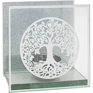 Tree Of Life Glass T Light Holder By Lesser & Pavey