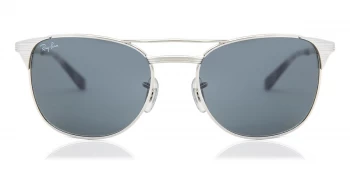 Ray-Ban 3429M Sunglasses Shiny Silver 003/R5 55mm