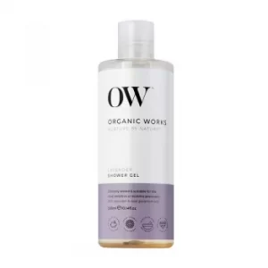 Organic Works Lavender Shower Gel 300ml