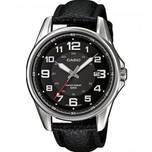 Casio Mens Stainless Steel Watch - MTP-1372L-1B