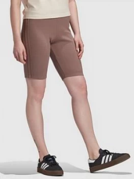 adidas Originals New Neutral Cycling Short - Brown, Size 8, Women