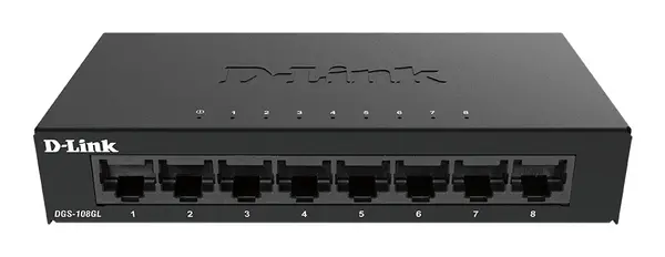 D-Link DGS-108GL/E Network switch 8 ports 1 GBit/s DGS-108GL/E