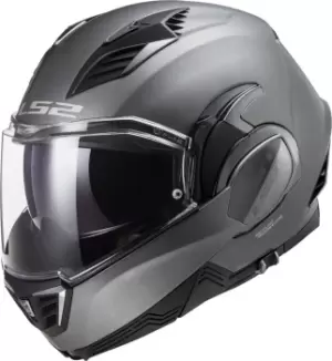 LS2 FF900 Valiant II Solid Helmet, silver, Size S, silver, Size S