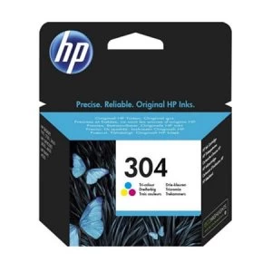 HP 304 Tri Colour Ink Cartridge