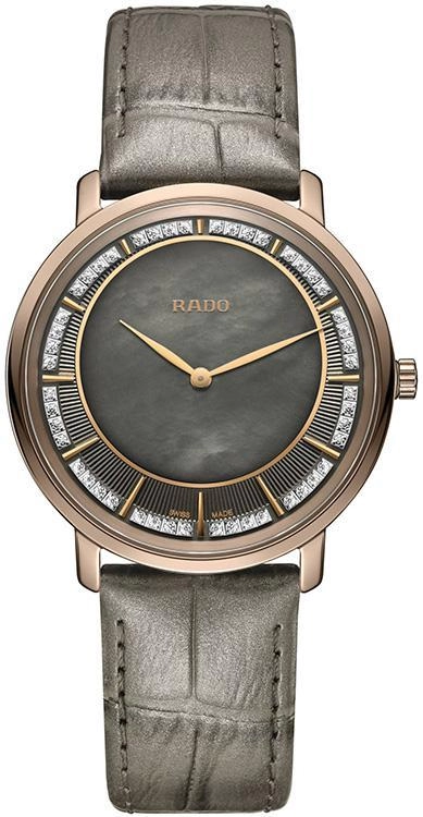 Rado DiaMaster Thinline Womens watch - Water-resistant 3 bar (30 m), Ceramos, other