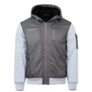 Fabric Jacket - Grey
