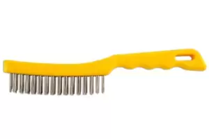 Power-TEC 91371 Stainless Steel Wire Brush - Contoured Handle
