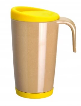 OLPRO Husk Cafe Mug - Yellow
