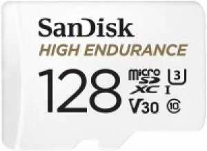 SanDisk High Endurance 128GB MicroSDXC Memory Card