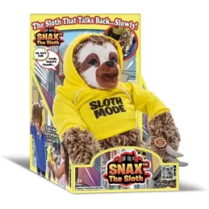 Snax The Sloth Interactive Soft Toy