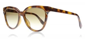Fendi Angie Sunglasses Havana MQL 53mm